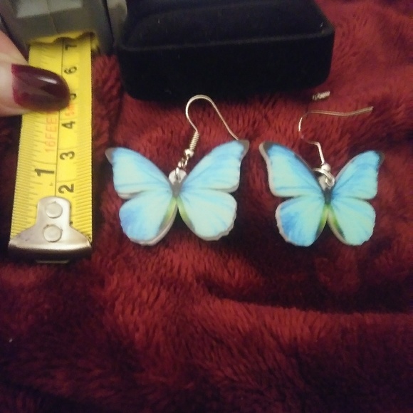 Butterfly earrings brand new - Picture 2 of 2